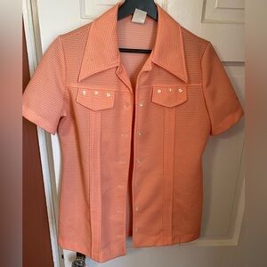 Vintage pants and button up set